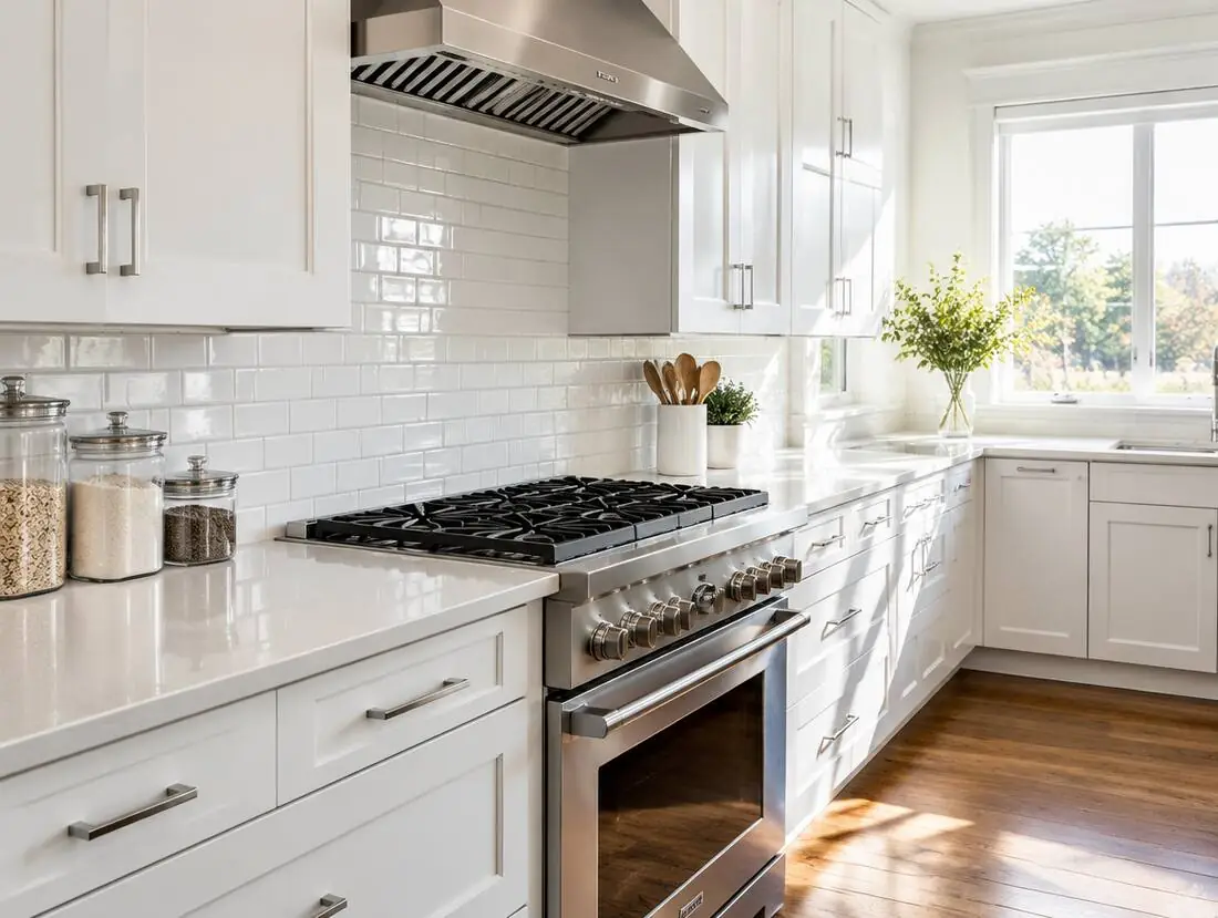 Sparkling kitchen after a deep clean, cleaned by Cozy Cleaning Co